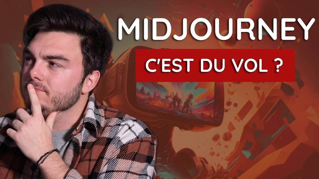 Est ce que Midjourney c'est du vol ?