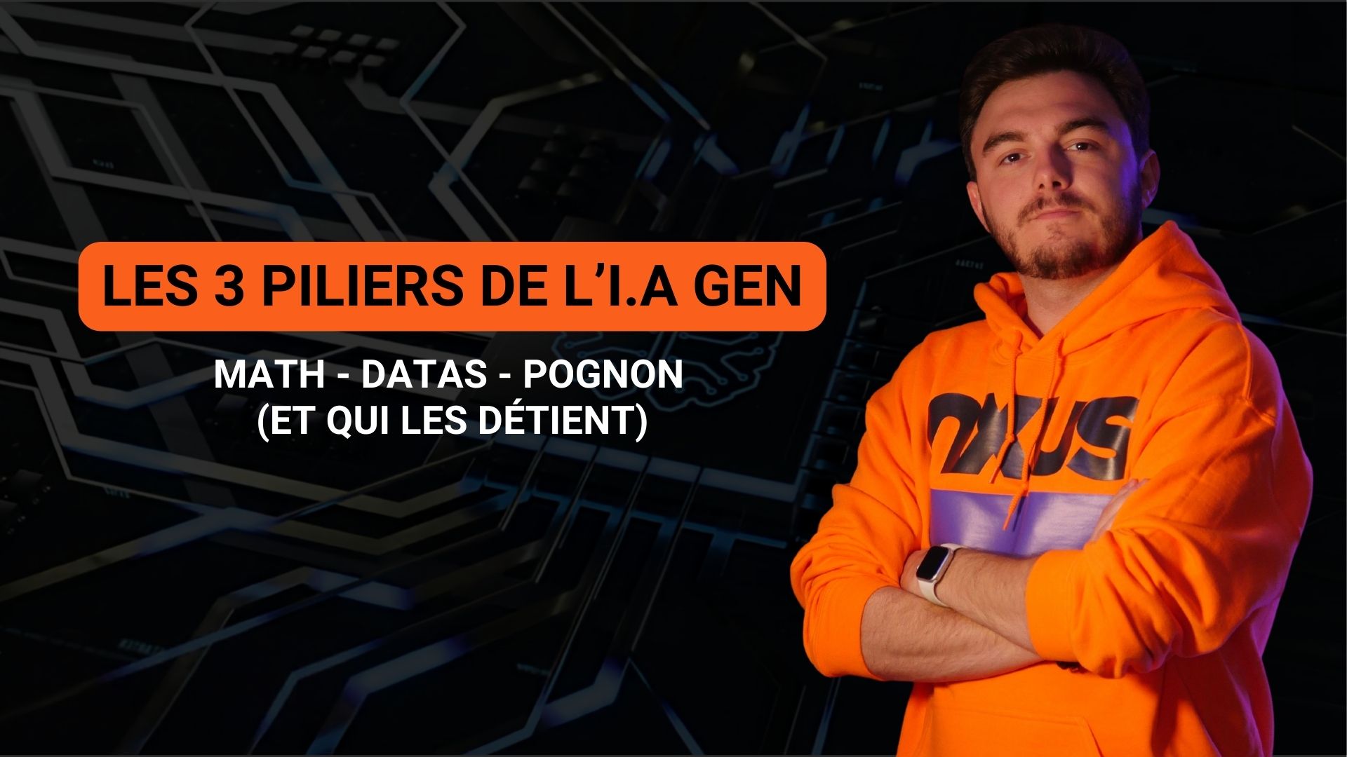 Les 3 piliers de l’IA Gen